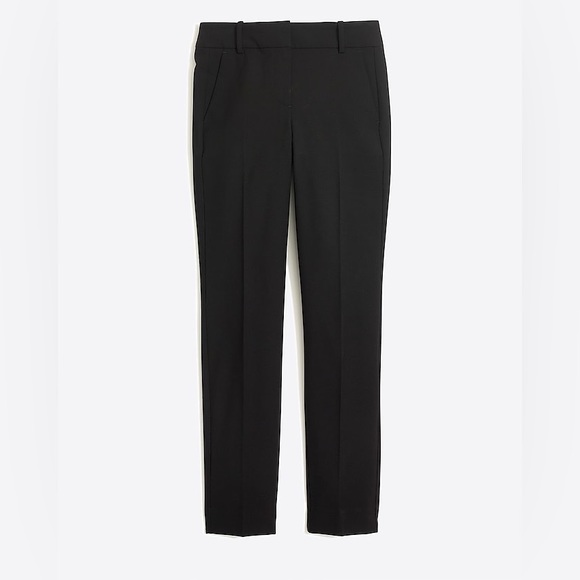 NWT / jcrew factory Slim Cropped Ruby Pant In Stretch Twill / B003 - Picture 5 of 9